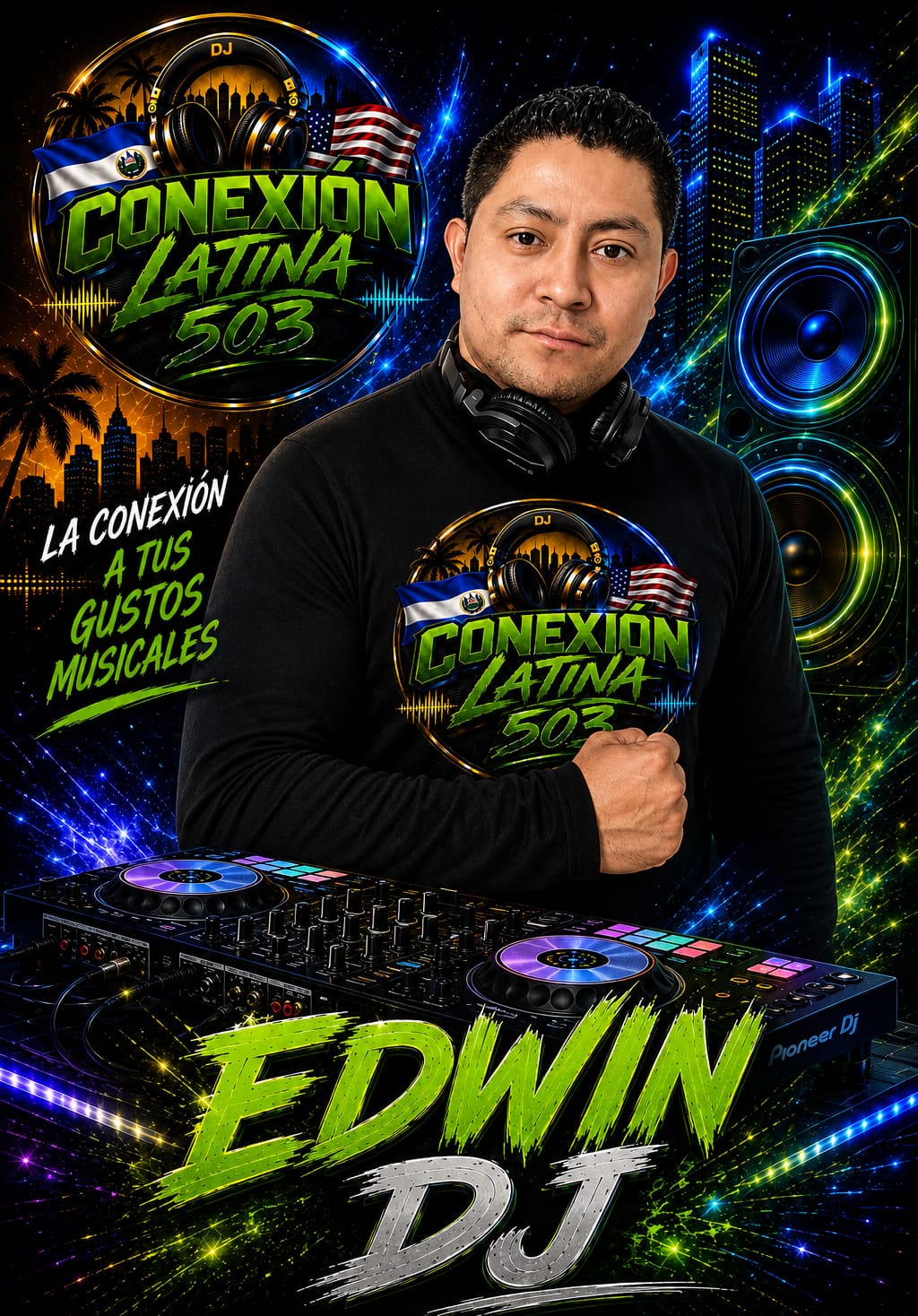 Edwin DJ, integrante de Conexión Latina 503